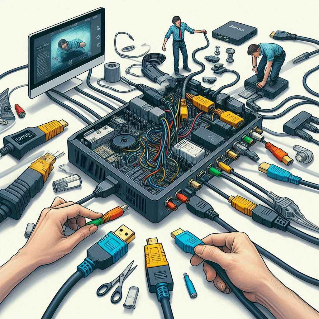 The difference between HDMI and VGA in CCTV cameras (1)