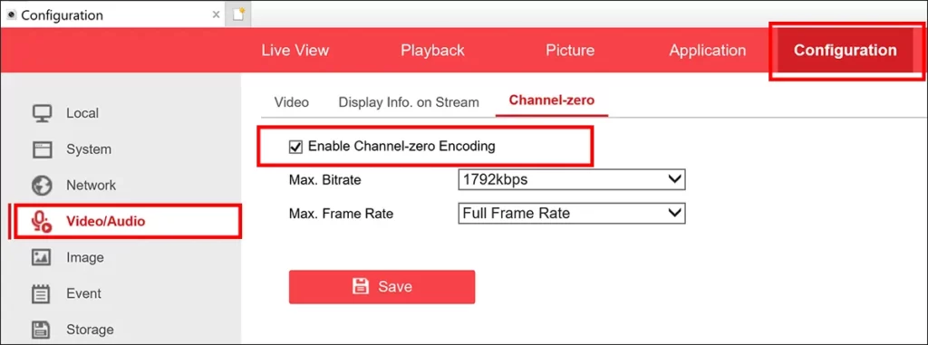 How to activate channel zero