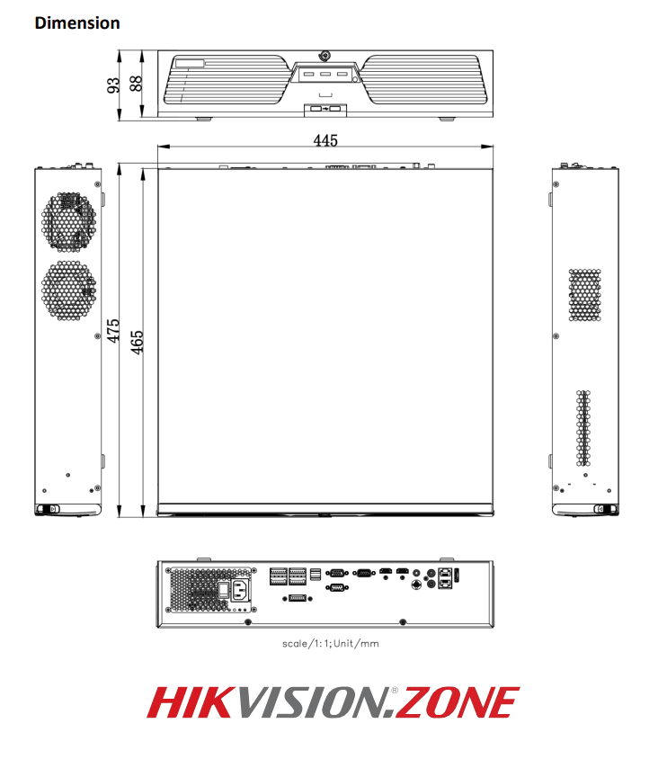 مختصات دستگاه هایک ویژن DS-9632NI-M8