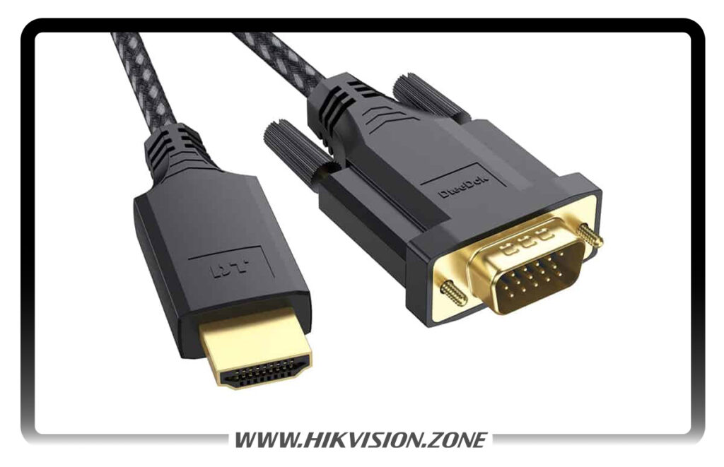 کابل hdmi و vga دوربین مداربسته